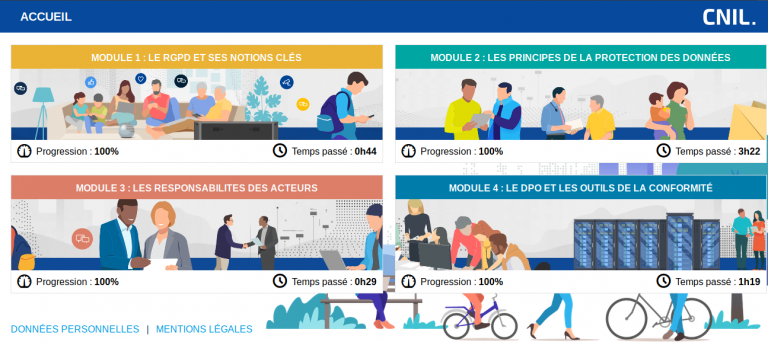 Mooc de la CNIL : L&rsquo;atelier RGPD